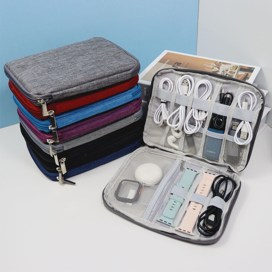 1pc Cable Organizer Case Multi - Tech Accessories Travel Organizer Pouch review and price