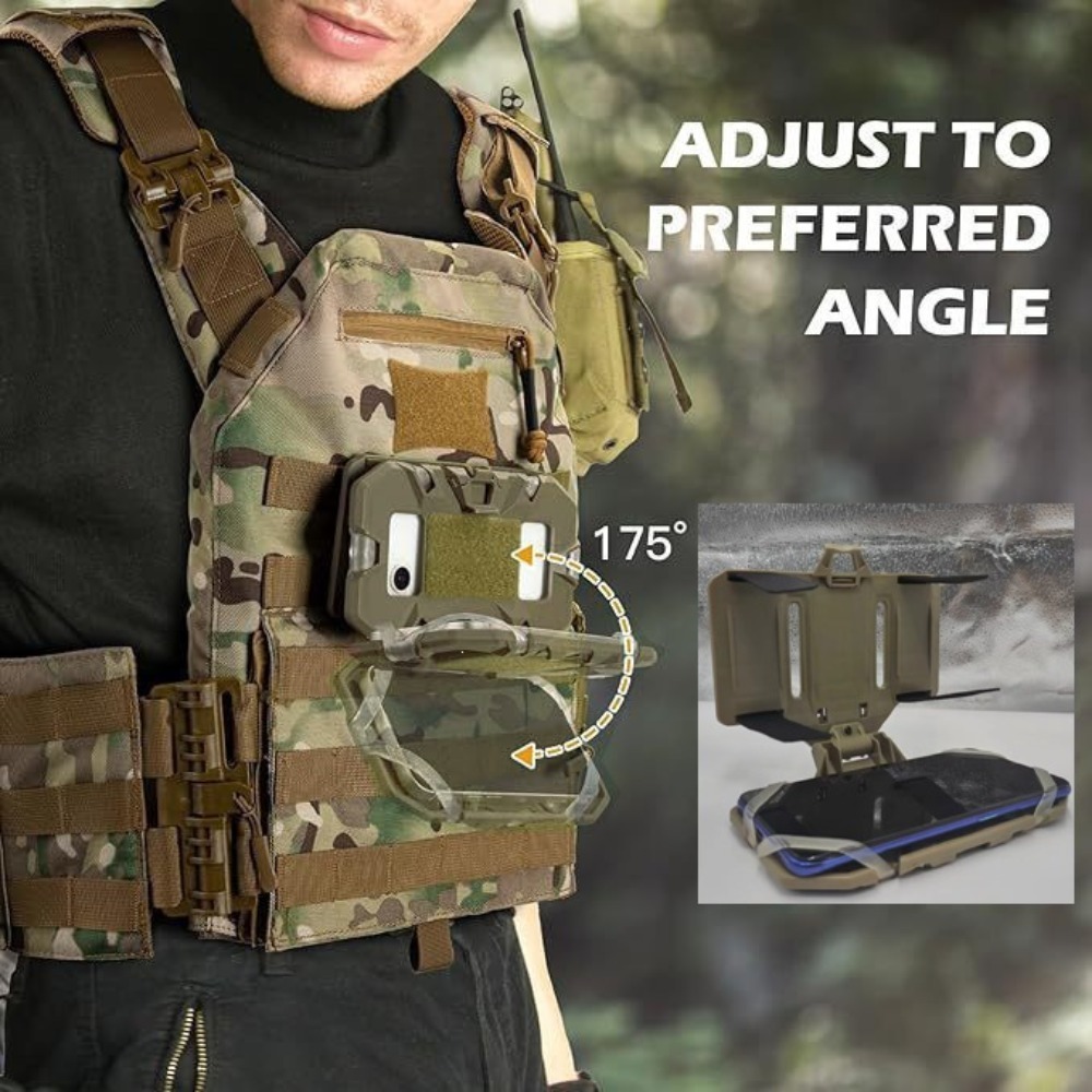 Tactical MOLLE Vest Phone Hold - Mobile Tech Accessories review and price