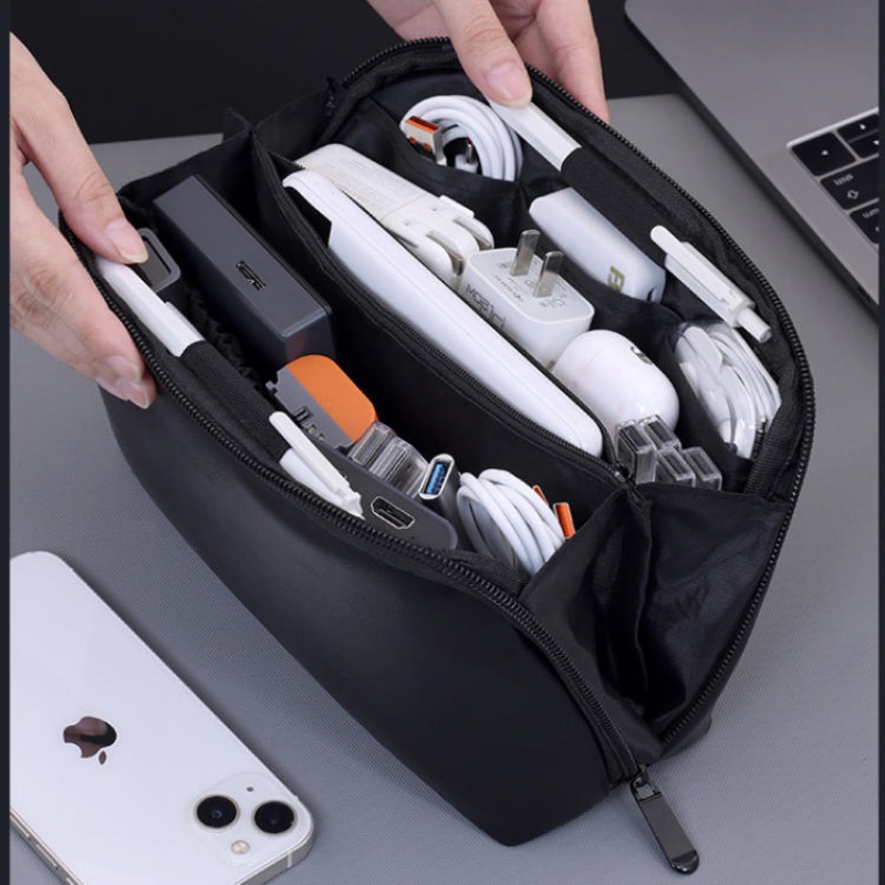 PU Tech Organizer Pouch Travel - Tech Accessories Travel Organizer Pouch review and price
